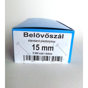 Belövő szál 15 mm (5000 szál/doboz)