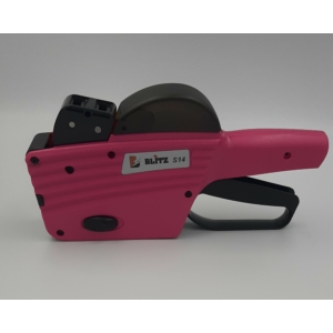 BLITZ S14  2 soros árazógép pink