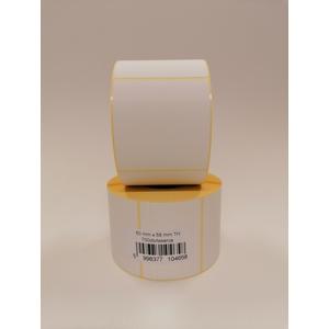 Etikett thermo címke 60x58 mm 700db/tekercs 