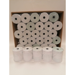 Blokknyomtató hőpapír  80x80/12  75 méter BPA mentes papír KARTON  (50 tekercs) 