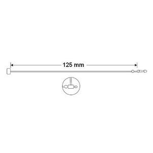 Körszál csomag 125mm - fehér 500 db/csomag